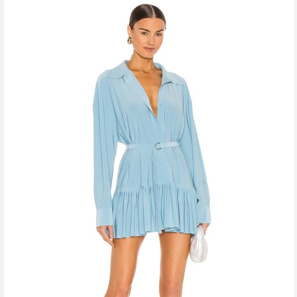 Norma Kamali Oversized Boyfriend NK Shirt - Picture 1 of 4